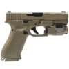 Pistola Glock G19X Crossover Striker Fire 4.02in 9mm Luger 17+1 Tiros Coiote + Lanterna02